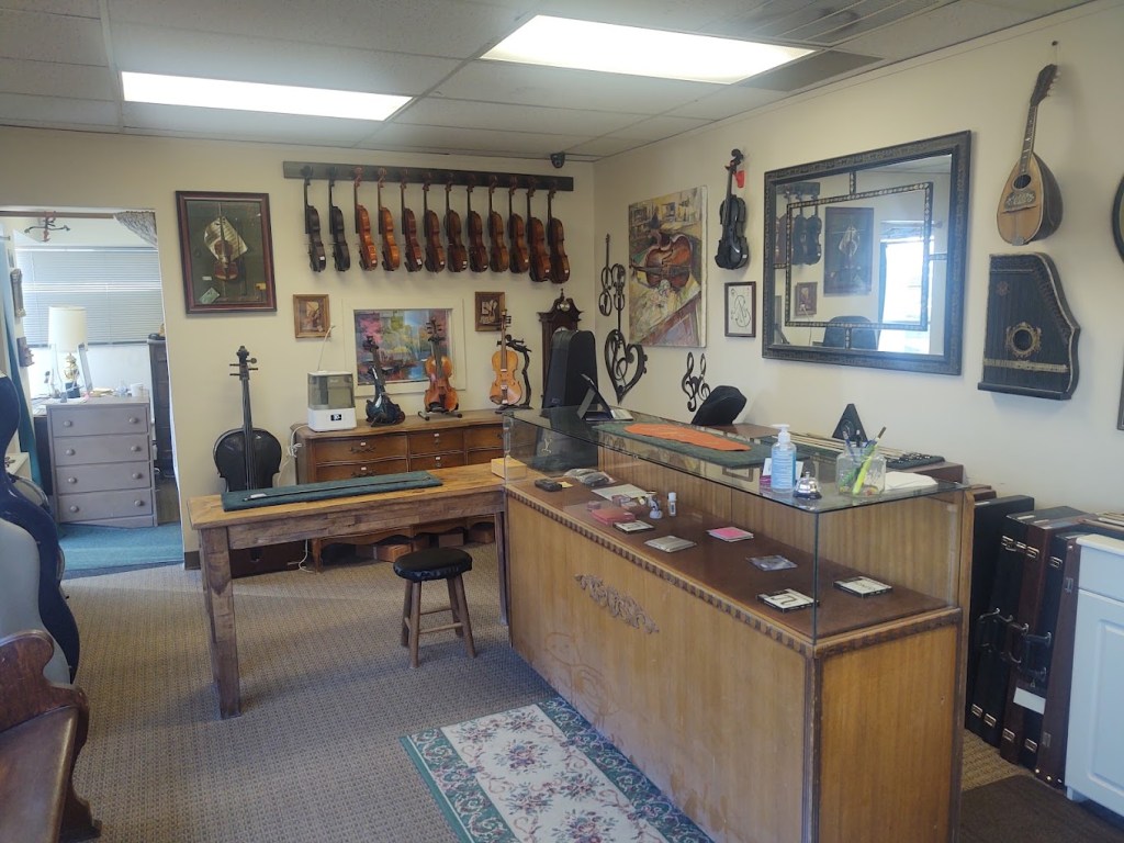 interior photo of Von's Violin Shop